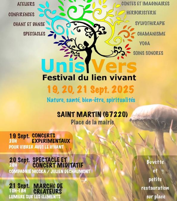 Festival Unis Vers, pour un nouveau souffle qui relie au Vivant